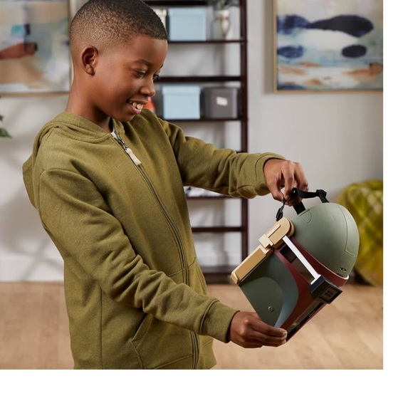 STAR WARS Boba Fett Electronic Mask with Sound Effects NIB - Picture 3 of 7